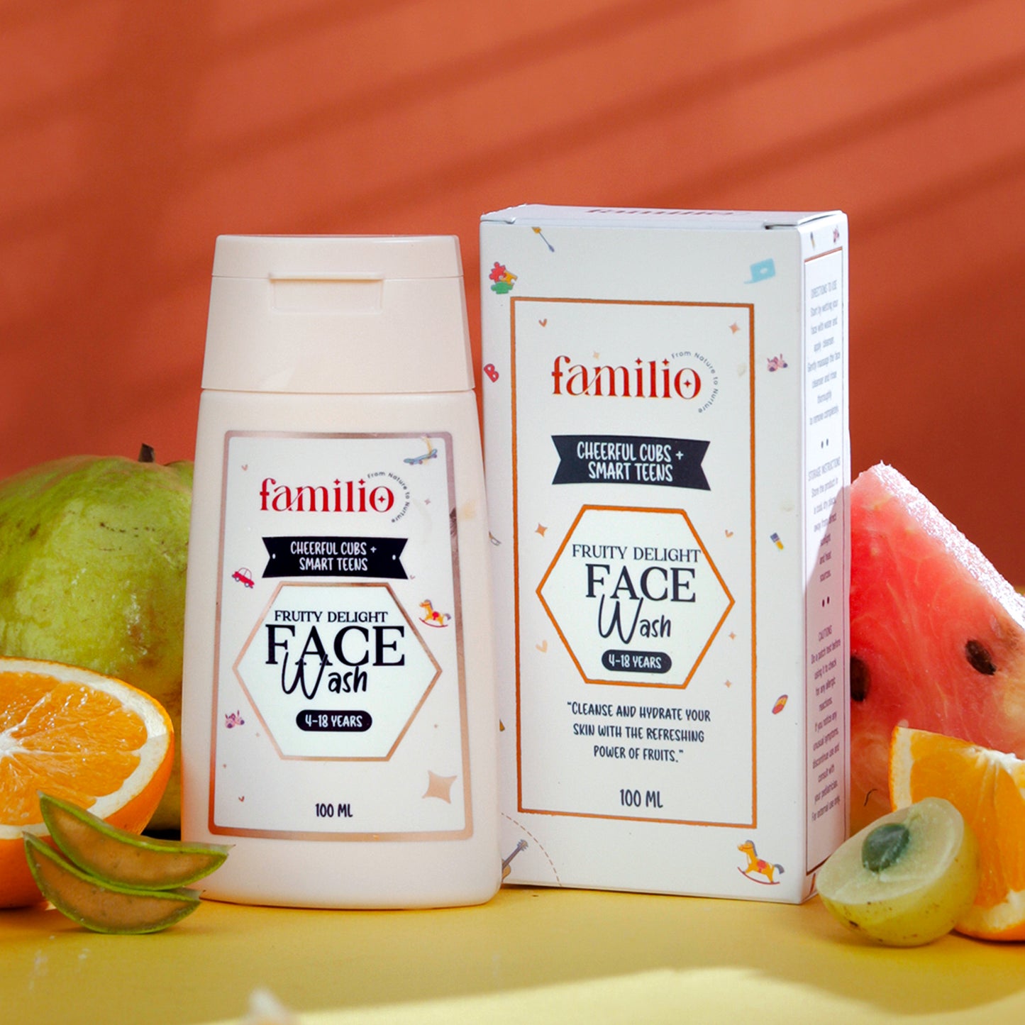 Fruity Delight Face Wash for the Delicate Skin