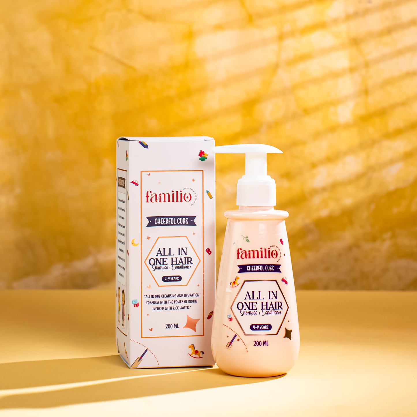 The Ultimate Trio Care - Hair Shampoo + Cream + Face wash