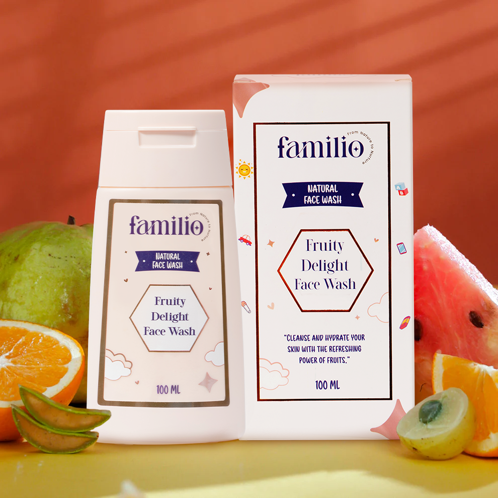 Fruity Delight Face Wash for the Delicate Kid's Skin
