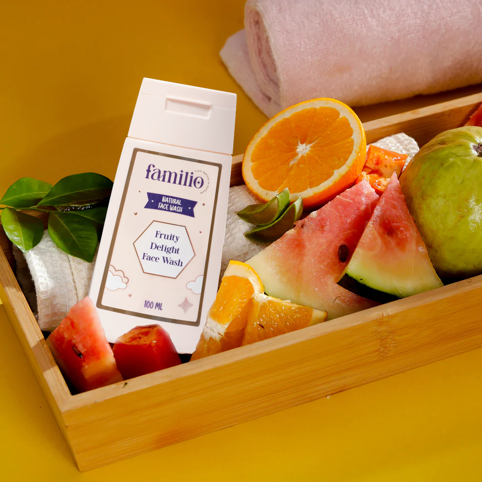 Fruity Delight Face Wash for the Delicate Kid's Skin