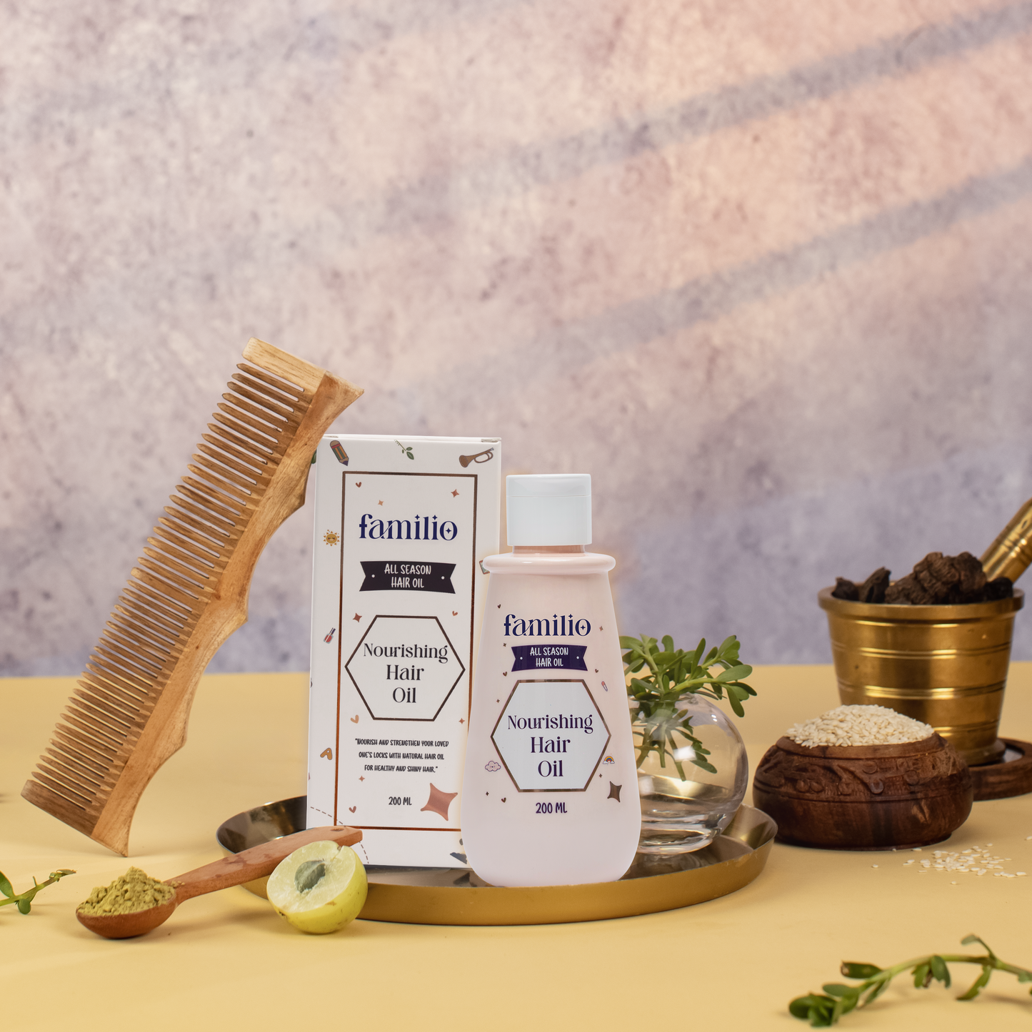 India’s Gentlest Kid’s Hair Oil for Frizz-Free, Tangle-Free, and Boost Hair Growth