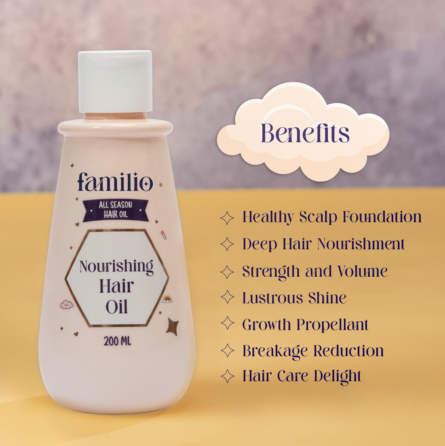 India’s Gentlest Kid’s Hair Oil for Frizz-Free, Tangle-Free, and Boost Hair Growth