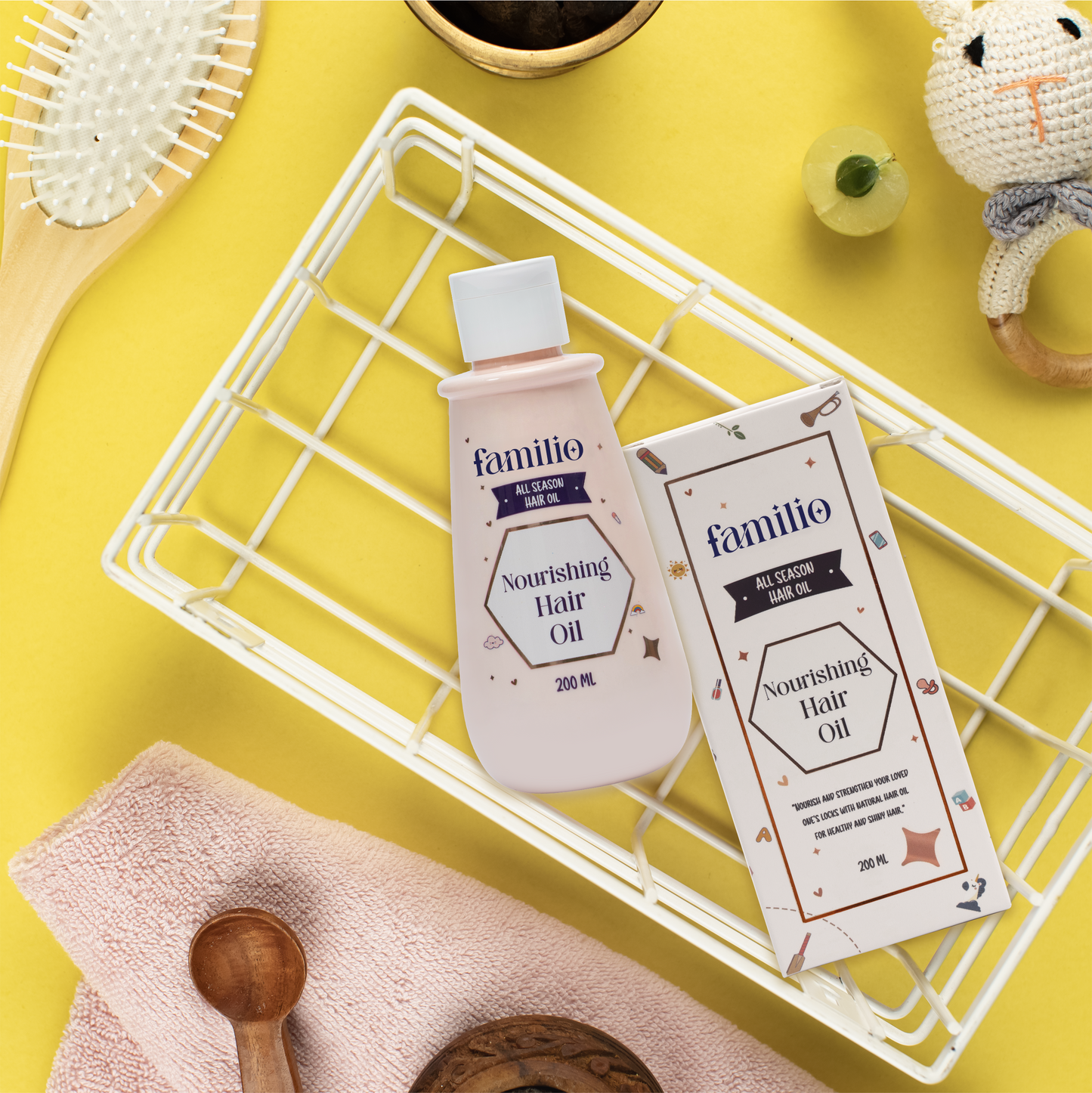 India’s Gentlest Kid’s Hair Oil for Frizz-Free, Tangle-Free, and Boost Hair Growth