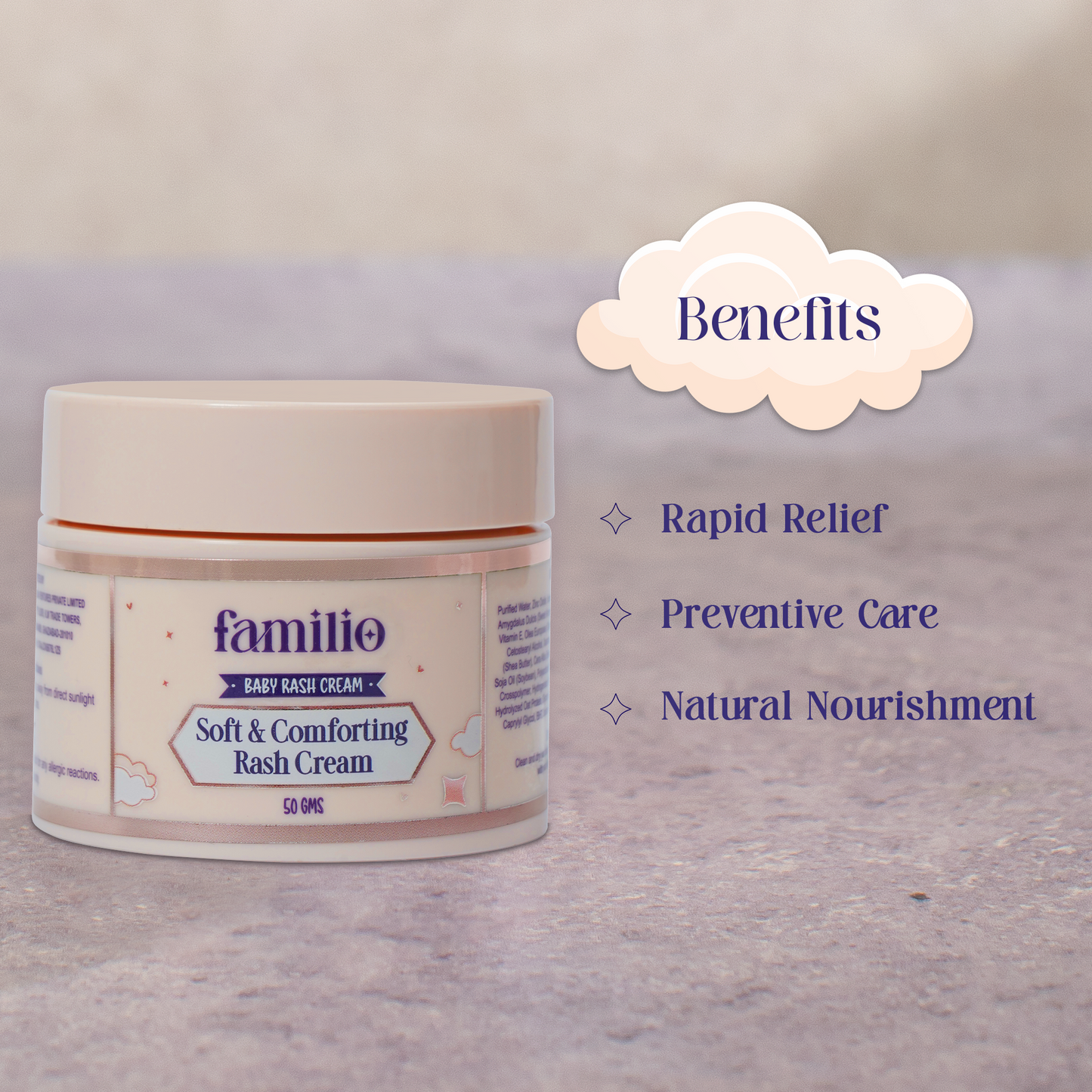Soft and Comforting Rash Cream