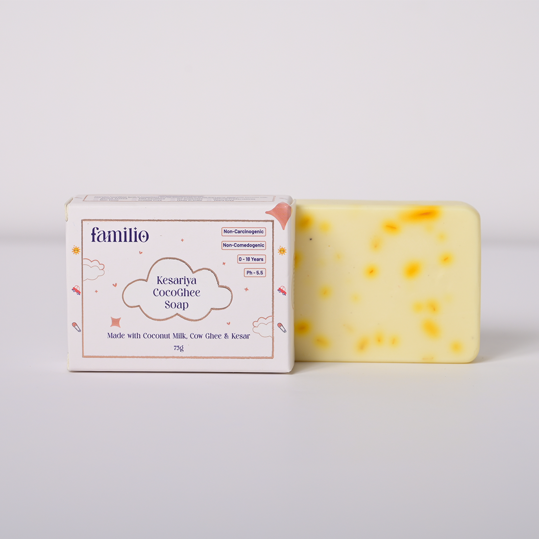 Kesariya CocoGhee Soap