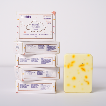 Kesariya CocoGhee Soap
