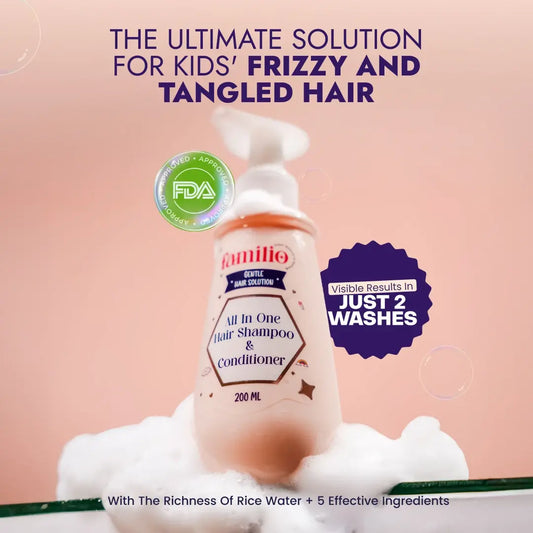 India's Gentlest Shampoo For Your Kids' Frizz Free Hair
