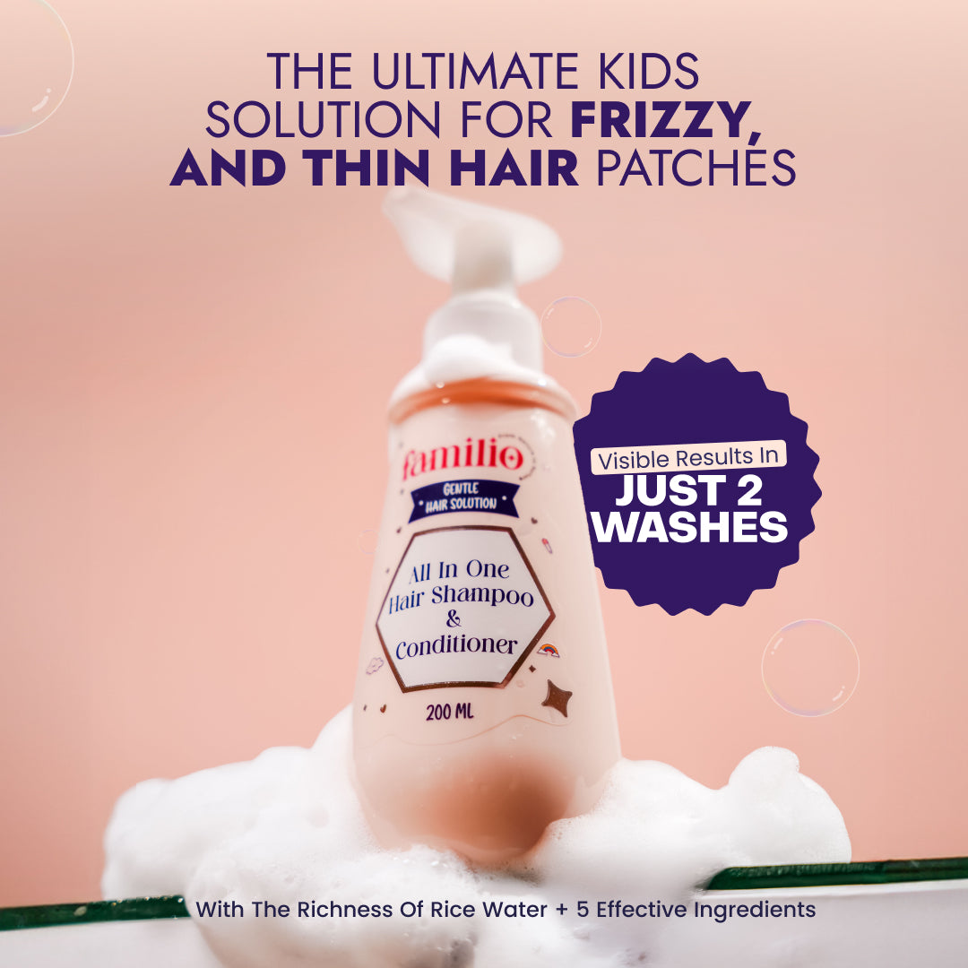 India's Gentlest Shampoo For Your Kids' Frizz Free Hair