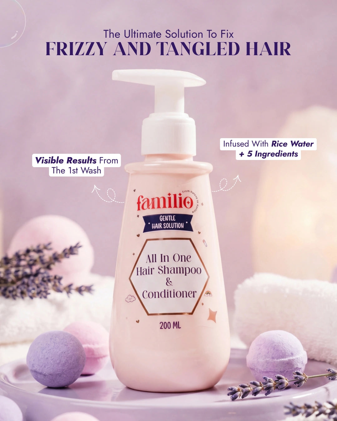 India's Gentlest Shampoo For Your Kids' Frizz Free Hair