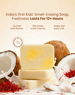 India's First Kesar & Ghee Skin Softening Soap (Pack of 2)