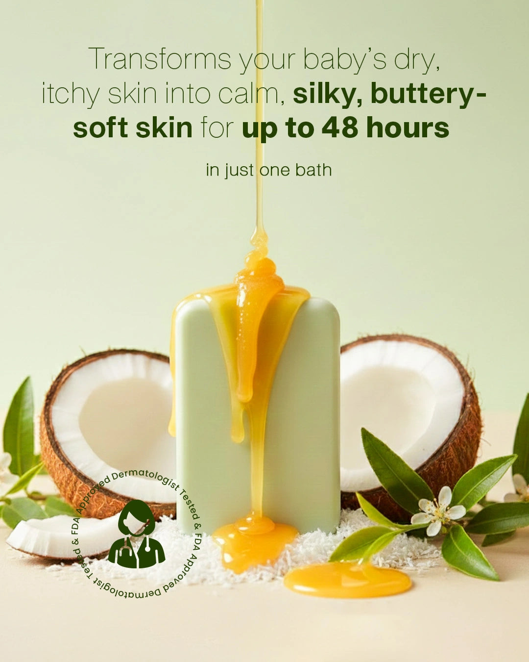 Nirmalaya CocoGhee Soap - Teatree (Pack of 2)