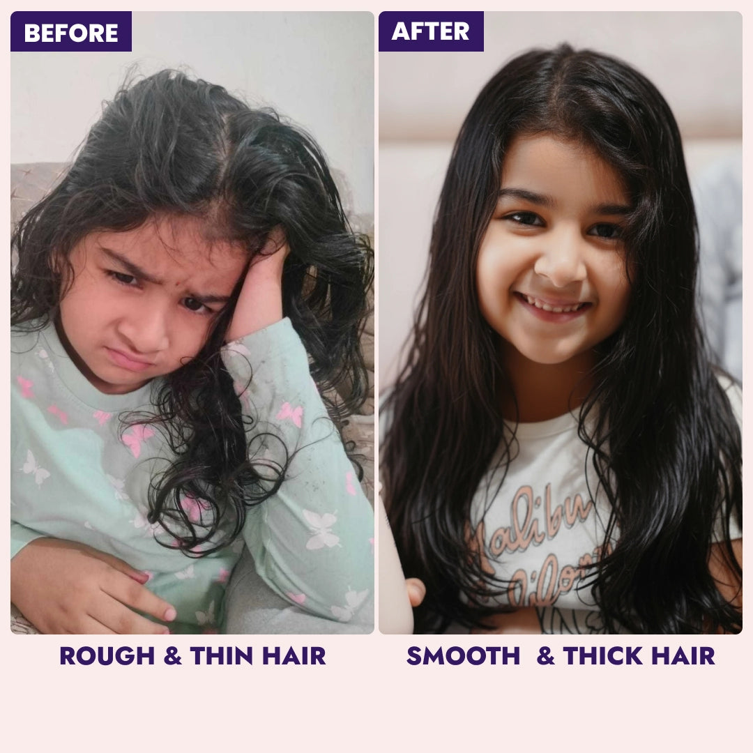 India's Gentlest Shampoo For Your Kids' Frizz Free Hair