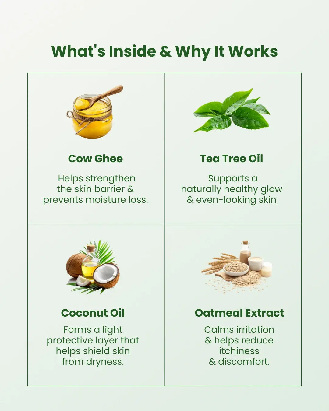 India's First Oatmeal & Ghee Skin Softening Soap (Pack of 2)