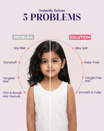 India's Gentlest Shampoo For Your Kids' Frizz Free Hair