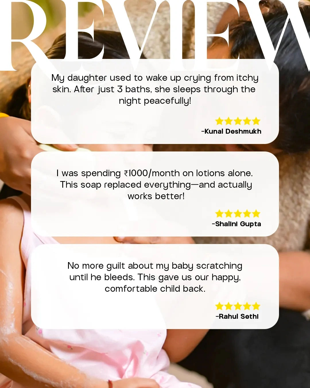 India's First Kesar & Ghee Skin Softening Soap (Pack of 2)