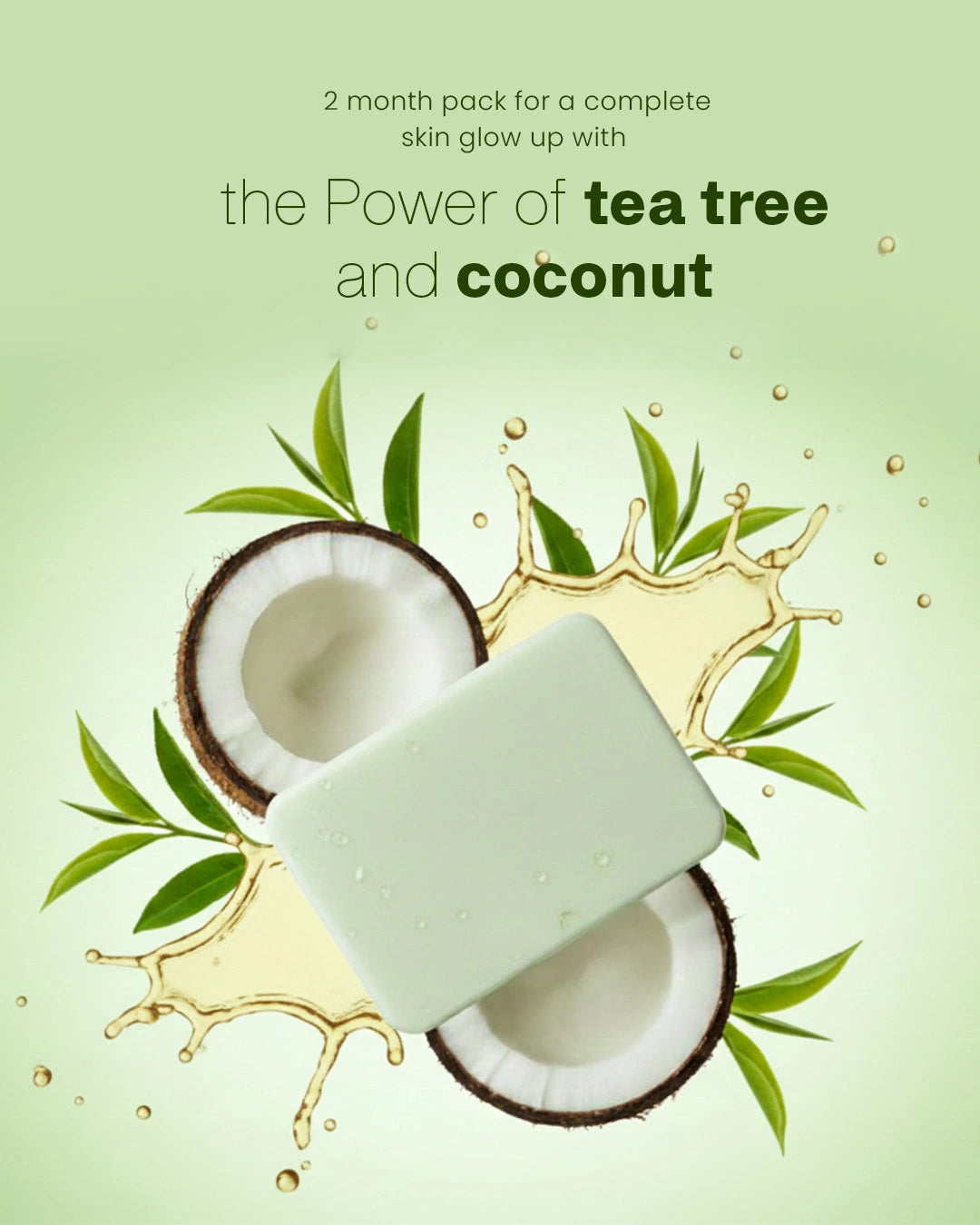 Nirmalaya CocoGhee Soap - Teatree (Pack of 2)