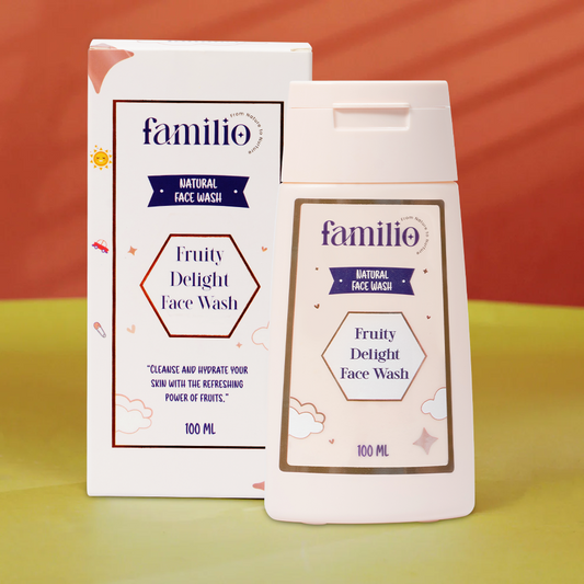 Fruity Delight Face Wash for the Delicate Kid's Skin