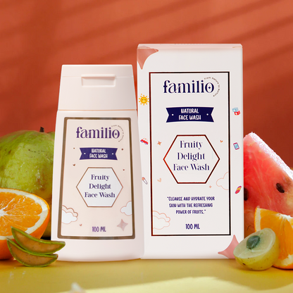 Fruity Delight Face Wash for the Delicate Kid's Skin