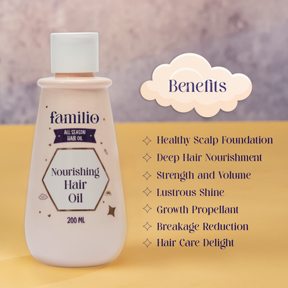India’s Gentlest Kid’s Hair Oil for Frizz-Free, Tangle-Free, and Boost Hair Growth