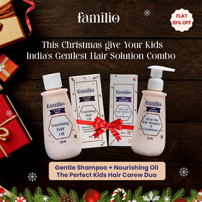 The Gentlest All in One Shampoo and Hair Oil Combo