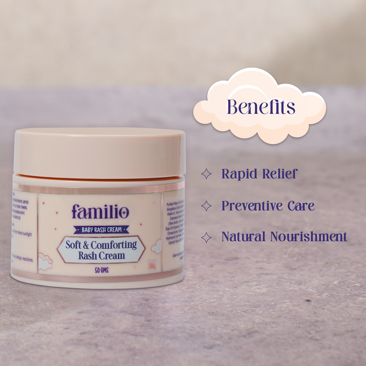 Soft and Comforting Rash Cream